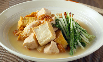 サムネイル:厚揚げと豆乳煮