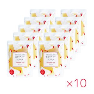 商品画像:岩手で育てたフランス赤鶏 濃厚コラーゲンスープ（10個セット）