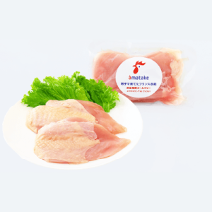 商品画像:岩手で育てたフランス赤鶏 FSむね肉2枚（400g）