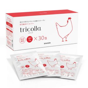 商品画像:岩手で育てたフランス赤鶏のコラーゲン トリコラ5g×30包